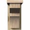 Ekena Millwork Monterey Rough Sawn Corbel w/Backplate, Douglas Fir, 6"W x 12"D x 12"H COR06X12X12MON01RDF - alternate 4